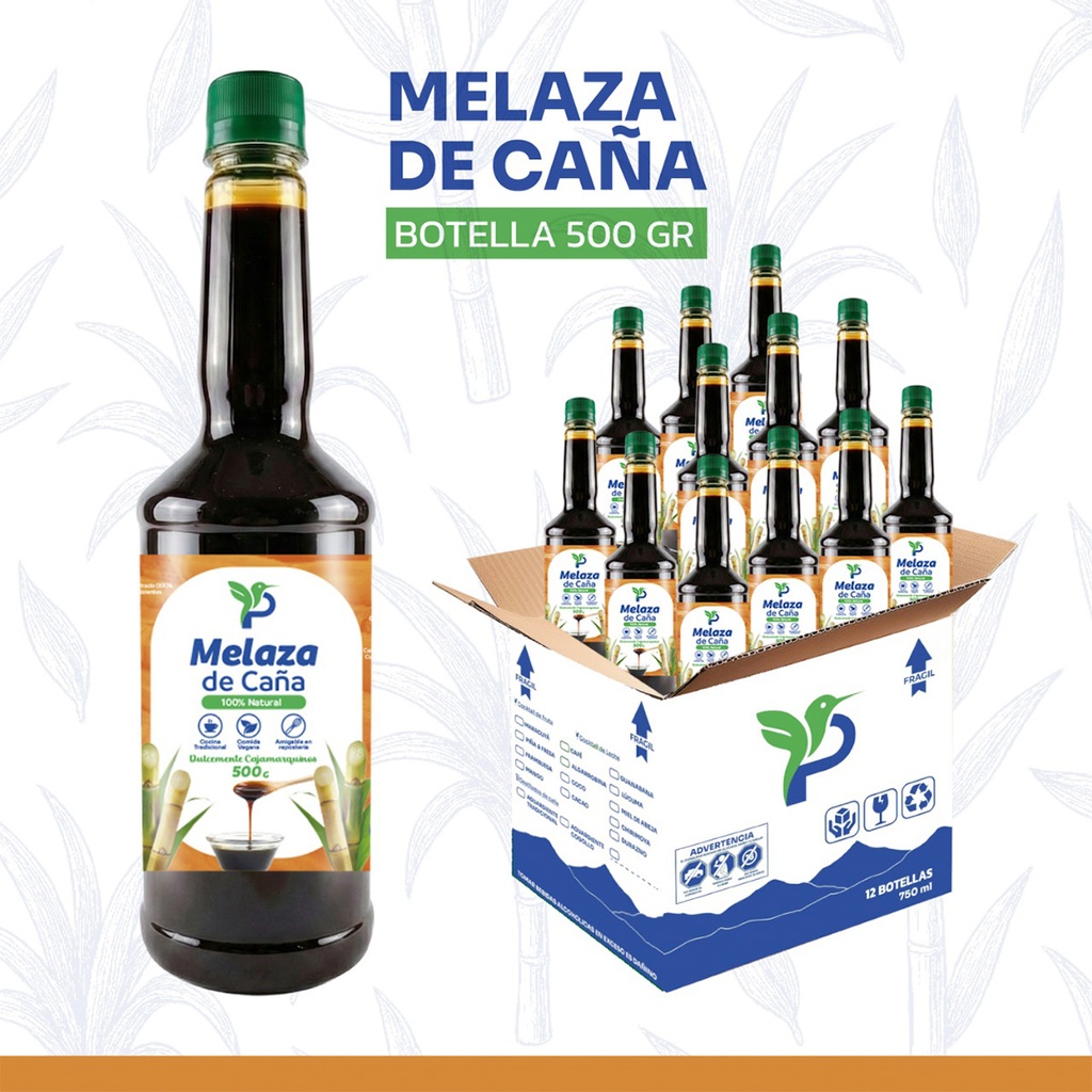 Melaza natural de caña envasado PET X 750ML